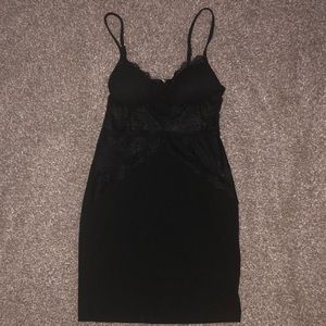black Fashion nova dress size: L